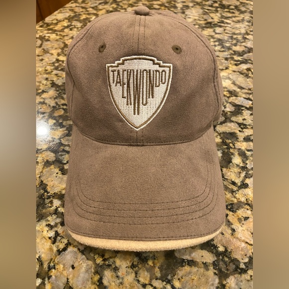Brown Suede Tae Kwon Do Hat - Picture 4 of 4